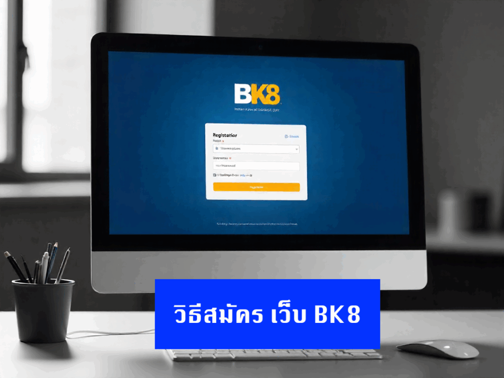 วิธีสมัคร เว็บ BK8
